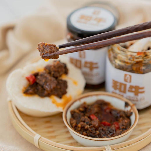 禾木质道 和牛牛腱酱（微辣）400g[福利品] 商品图0