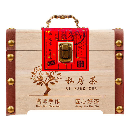 「实木礼盒装！送礼佳品」新茶浓香型安溪乌龙茶铁观音高山兰花香500g礼品茶饮 商品图4