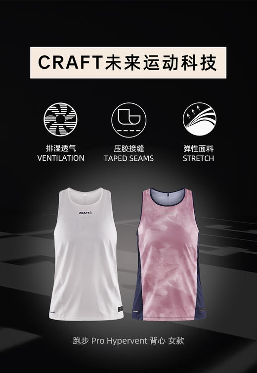 CRAFT跑步 PRO Hypervent 背心女 商品图0