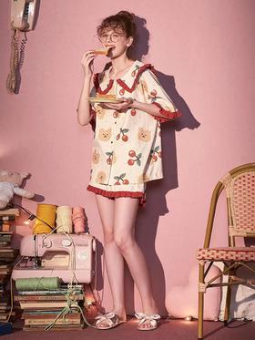 纯元！ Z品单！果K樱桃居家服 睡衣套装！