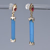 宋元琉璃簪改制耳环 商品缩略图2