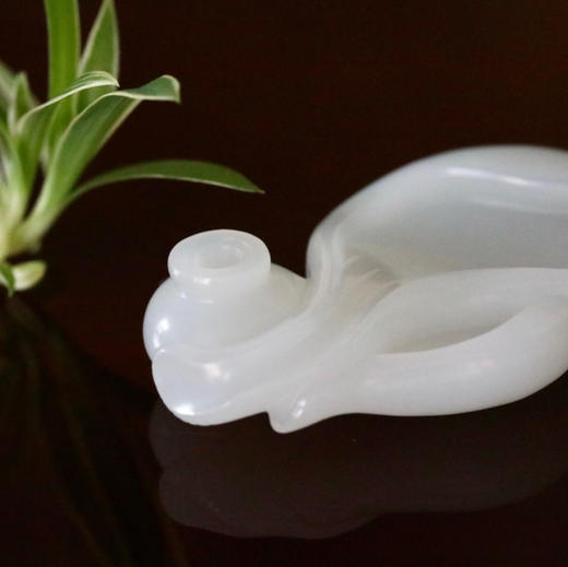 和田玉（羊脂玉）香插 25.86g 商品图2