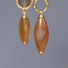 辽代赤焰玛瑙+汉代绿松石耳环 商品缩略图5