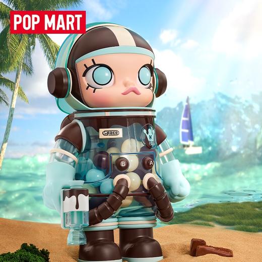 POPMART MEGA珍藏系列 400% SPACE MOLLY 薄荷巧克力 商品图4