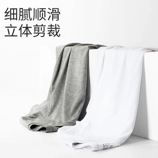 【天丝莫代尔】SCHIESSER 德国舒雅男士薄款透气亲肤天丝莫代尔短袖35/18547M 商品图3