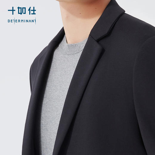 十如仕双面针织防泼水商务休闲西装外套-OW03-01 商品图4