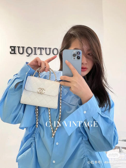 23P新款手柄kelly -白色 商品图0