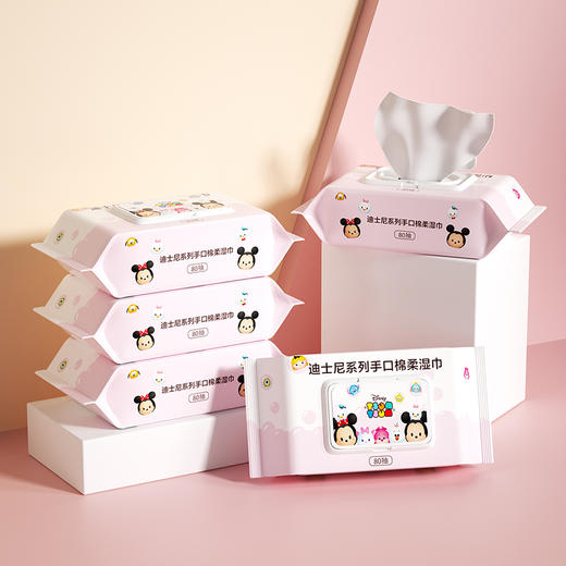 迪士尼系列手口棉柔湿巾（ 4包装）4TTW12-80 商品图1