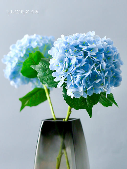 绣球花保湿逼真手感仿真花客厅餐桌茶几装饰高端大朵假花束摆设件 商品图2