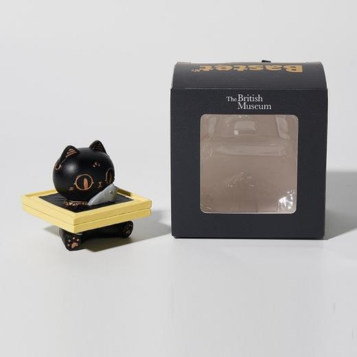 大英博物馆盖亚·安德森猫和她的朋友们系列 巴斯特摸鱼立体冰箱贴 商品图3