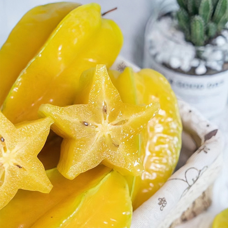 升级顺丰发货 满两箱减5元再送酸梅粉 【福建漳州杨桃 树上熟大果 】杨桃水果新鲜3斤 大果当季树上熟 清甜多汁