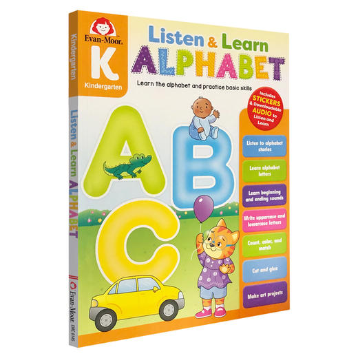 Listen and Learn Alphabet 听故事学英语系列 字母表 商品图3