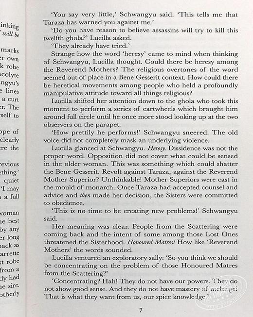 【中商原版】沙丘 六部曲套装6册 英文原版 科幻小说 Dune 弗兰克·赫伯特 Frank Herbert 当代科幻史诗畅销书 电影同名原著 商品图4