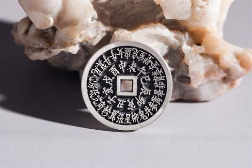 矩德泉坊 纯银手作   紫微背二十八星宿（2.5厘米版）524 商品图4