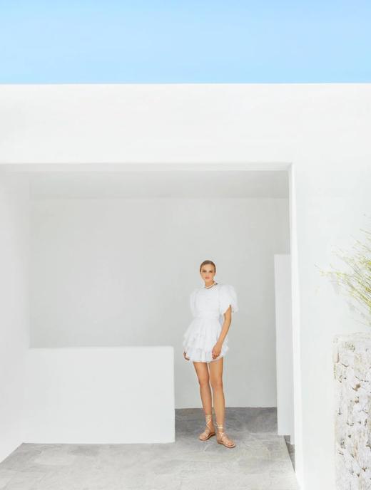 INASAMI - Dress Noora -White 商品图1