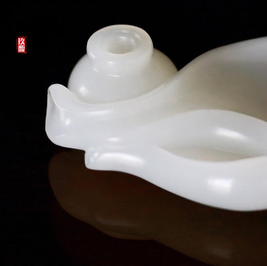 和田玉（羊脂玉）香插 25.86g 商品图6