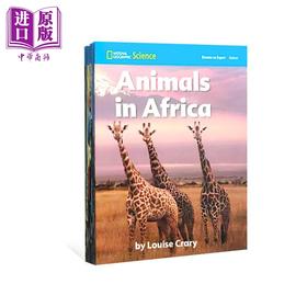 【中商原版】National Geographic Science L1 Animals 美国国家地理科学入门1级动物读本5册 蓝思值BR幼儿园小学12年级含音频