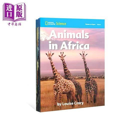 【中商原版】National Geographic Science L1 Animals 美国国家地理科学入门1级动物读本5册 蓝思值BR幼儿园小学12年级含音频 商品图0