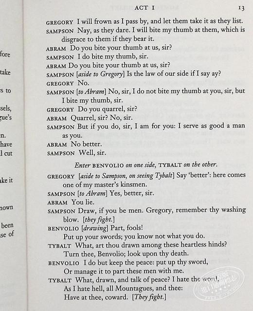 【中商原版】经典小说收藏版系列 莎士比亚 罗密欧与朱丽叶 英文原版 Wordsworth Collectors Editions Romeo and Juliet 商品图5