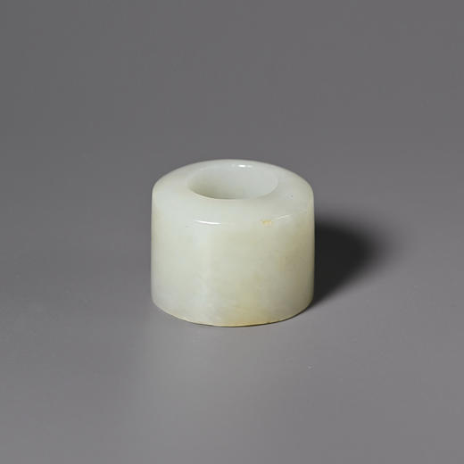清代和田白玉扳指儿 商品图0
