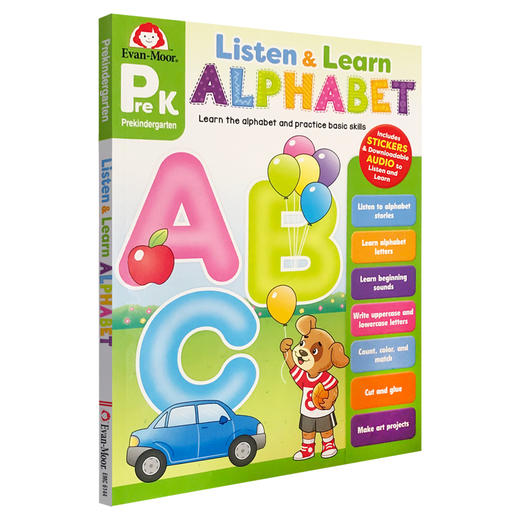 Listen and Learn Alphabet 听故事学英语系列 字母表 商品图2
