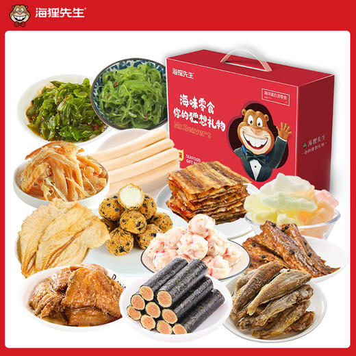 海狸先生海味休闲零食礼盒JL-S3 商品图4