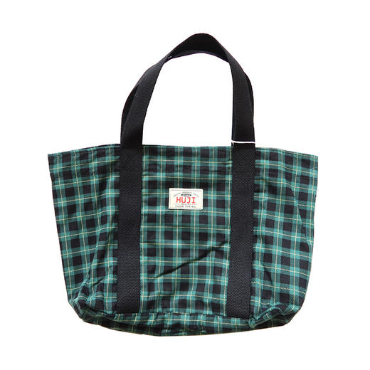 HUJI祤集手拎包2号插画经典格纹 商品图3