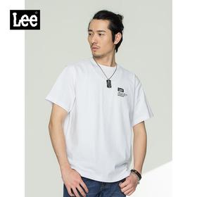 商场同款21春夏新品宽松版白色印花男短袖T恤潮流L448064DRK14
