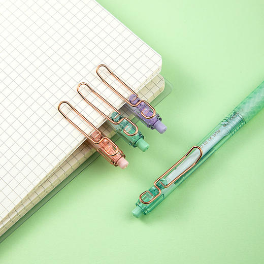 齐心 MFGP126 软护手速干中性笔 ST精钢尖锥头 0.5mm 商品图3