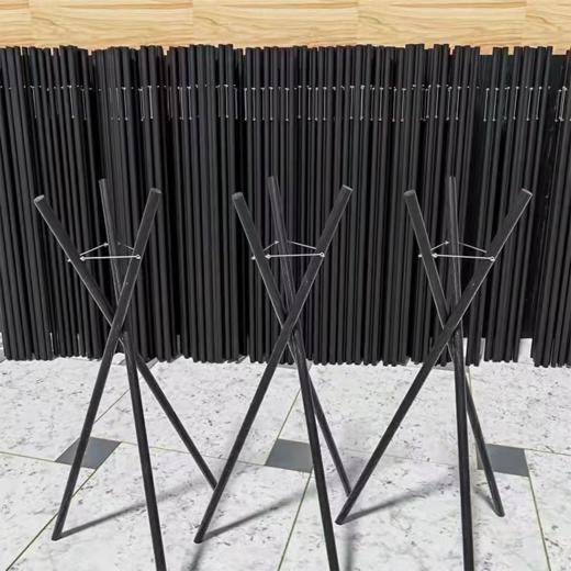 满298包物流不包快递【琳琅】开业木三角架 20个/捆（铁环/塑料扣）（团购下单更划算）/三脚架 商品图0