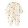 【可爱对襟婴幼儿纯棉连体衣】婴儿连体衣春夏秋冬四季款纯棉外穿宝宝内衣爬爬服睡衣新生儿衣服 商品缩略图4