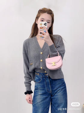 𝐜𝐞𝐥𝐢𝐧.𝐞 2023春季限定手提马鞍包 〰️粉色