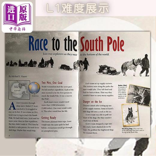 【中商原版】National Geographic Explorer Pioneer L1 美国国家地理阅读探索者初级1级科学读本22册KET蓝思值380-500L含音频 商品图4