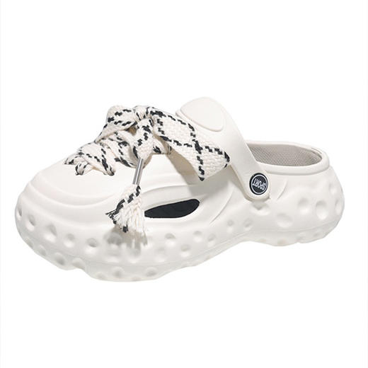 【ins潮流！厚底户外洞洞鞋】夏款洞洞鞋外穿户外穿搭EVA凉拖鞋女士潮流男士拖鞋女厚底拖sh 商品图4