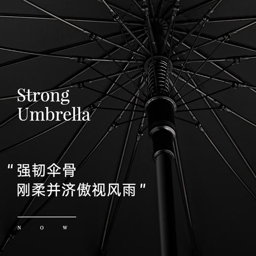 【原木折叠自动伞 抗风骨架大伞面】左都木柄全自动雨伞 单手一键开伞 高密度伞布 优选 商品图11