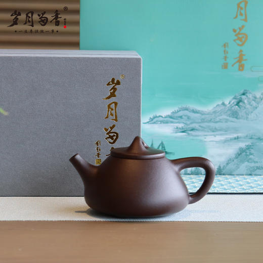 岁月留香-石瓢壶-全手工紫砂壶-120ml 商品图1