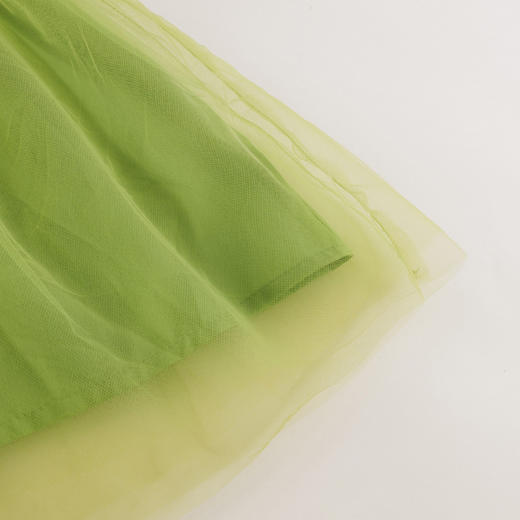 【马克珍妮 芦芙】新款夏装 女童透气棉真丝吊带网纱裙230596 商品图4