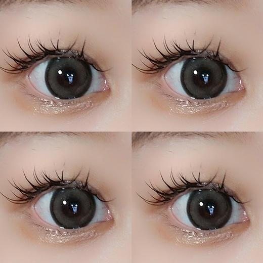 kikicon 月抛 杏色奶糕 棕 14.5mm 2片装 含硅水凝胶 商品图6