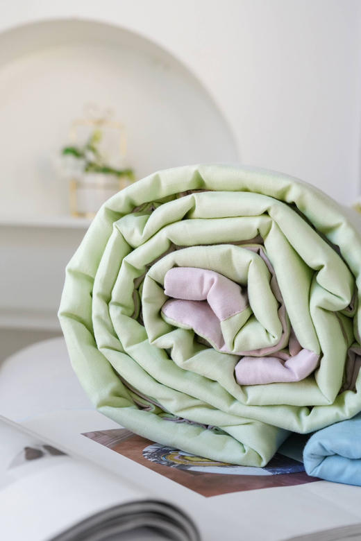 【限时抢购】【全量检品】国内一线代工 外贸出口双层纱纯棉家纺夏凉被 商品图3