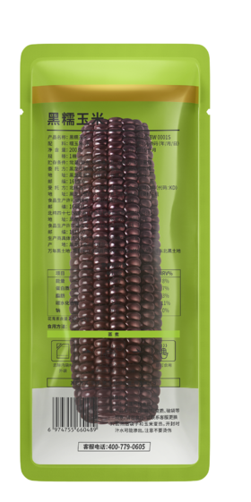 兢农黑糯玉米200g*10 穗/盒