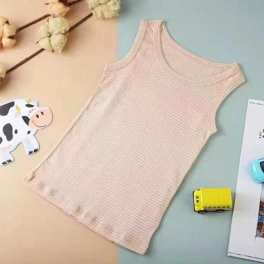 有机彩棉   男童背心 商品图1