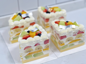 四分之一切块  缤纷千层