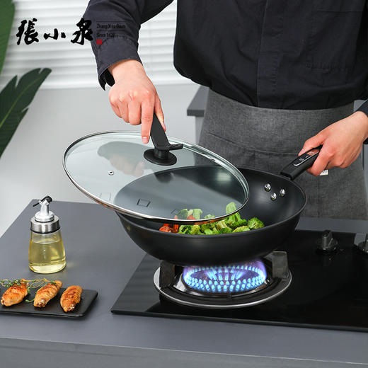 张小泉万家简品精铁炒锅C30330100 商品图2