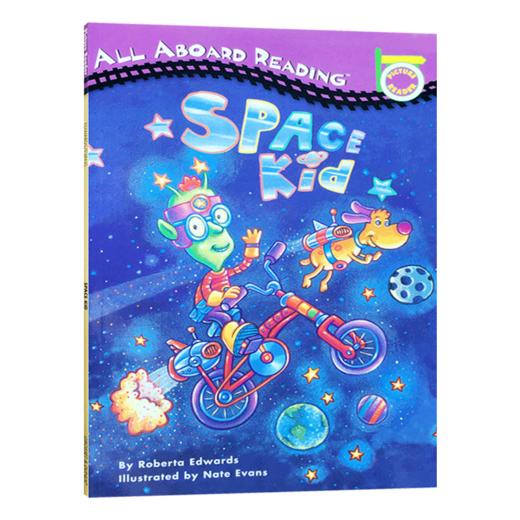 英文原版 All Aboard Reading Space Kid 太空小子 汪培珽一阶 儿童分级阅读读物 英文版 进口英语原版书籍 商品图1
