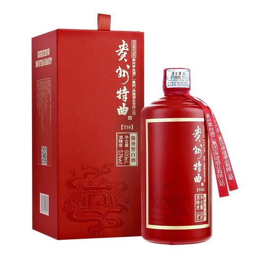 【11.11】茅台集团  贵州特曲 T10 酱香型  53度 500ml 商品图3
