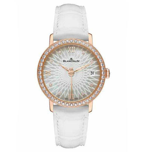 宝珀 Blancpain 女装系列 6604-2944-55A 腕表 商品图0