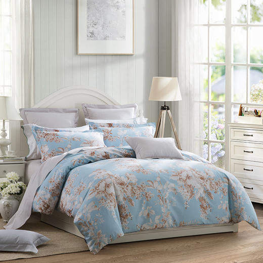 罗莱lovo全棉斜纹四件套璟致 商品图2