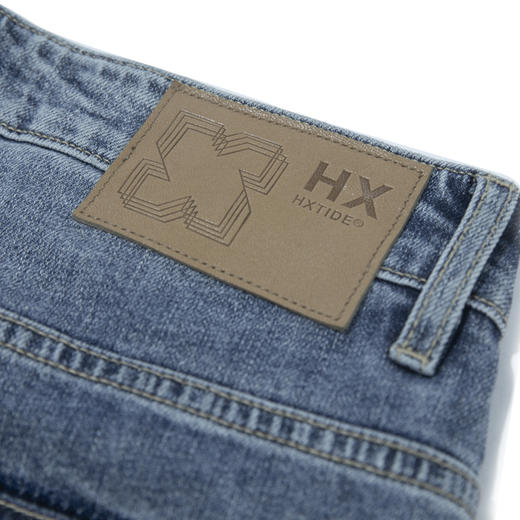 【断码清仓】HX 夏季水洗牛仔五分裤S207320019101短裤 商品图7