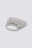 Jonathan Simkhai-ELLERIE CRYSTAL MINI BAG-Clear-乔纳森·希姆凯-女装-银色 商品缩略图1