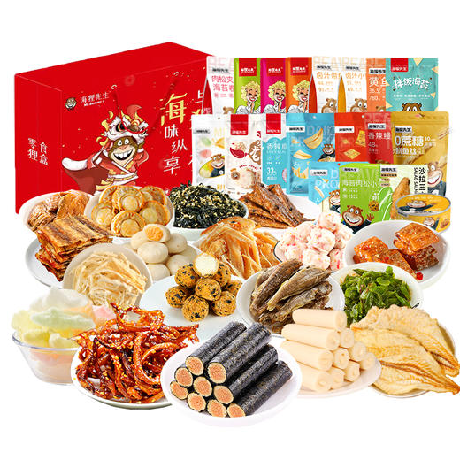 海狸先生海味休闲零食礼盒JL-S5 商品图7